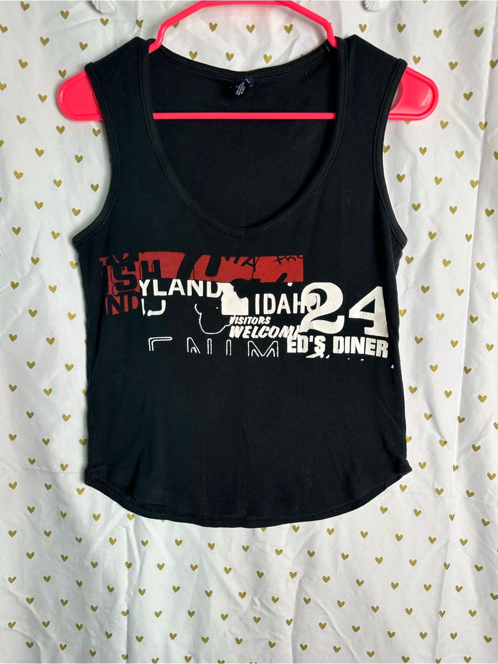 Vintage 2006 USA made label gap sleeveless shirt. Size medium